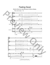 Feeling Good piano sheet music cover